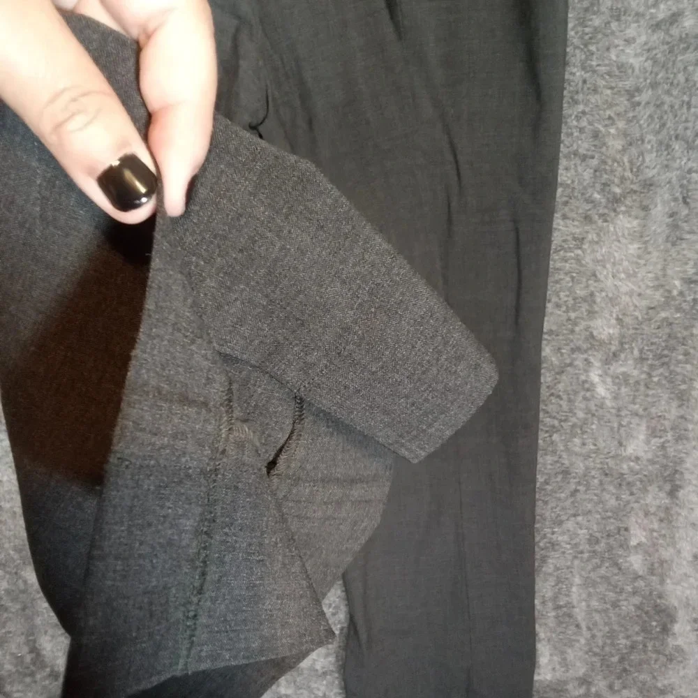 MM Lafleur wool blend lined office career winter women's pants size 12